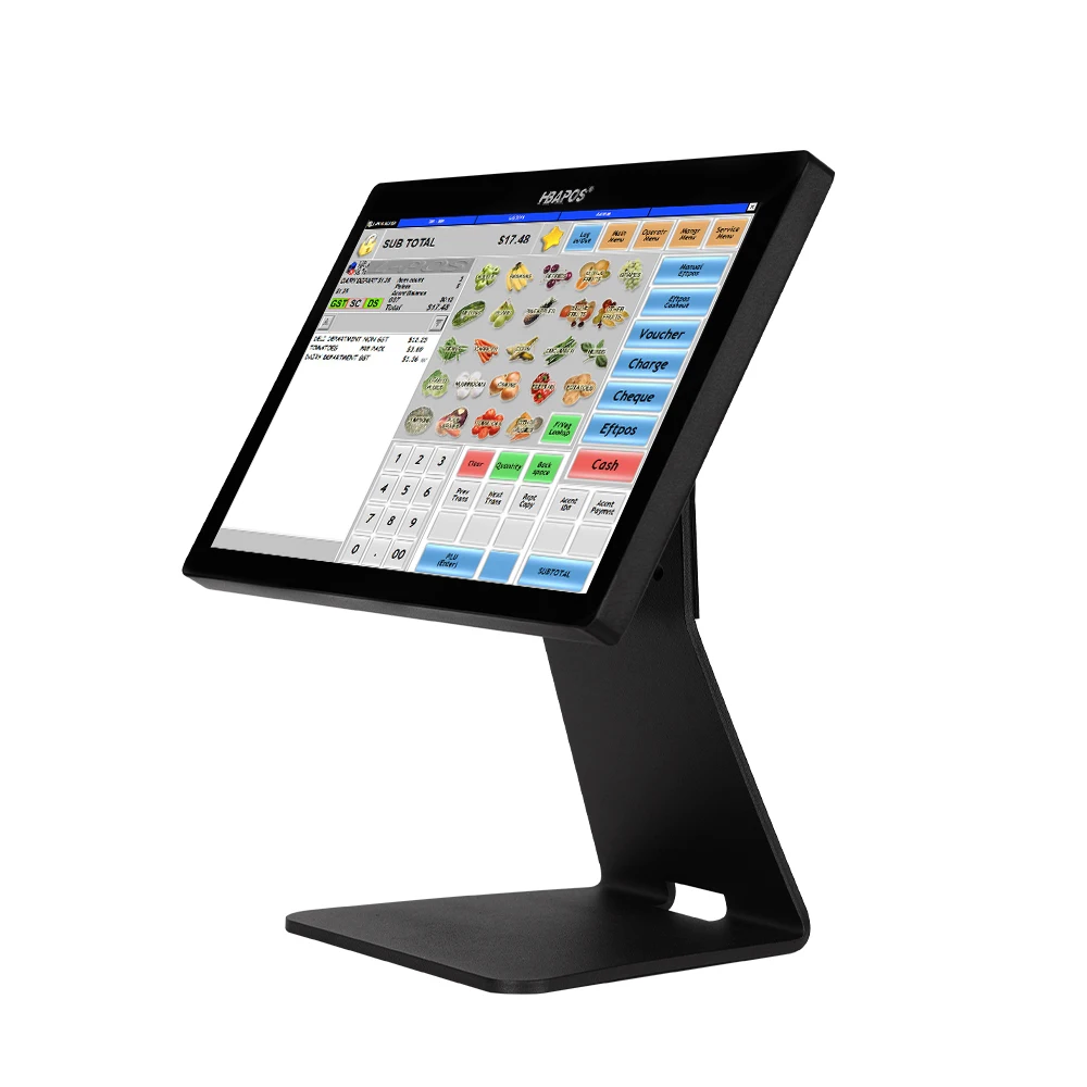 HBAPOS Q2 Cash Register Machine Touch Screen Pos System Oem Odm for Restaurant.