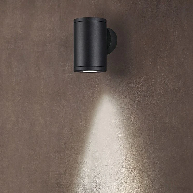 8W Modern Ip65 Waterproof Lighting Aluminum Led Outdoor Wall Light Fixtures Outdoor Wall Lamps