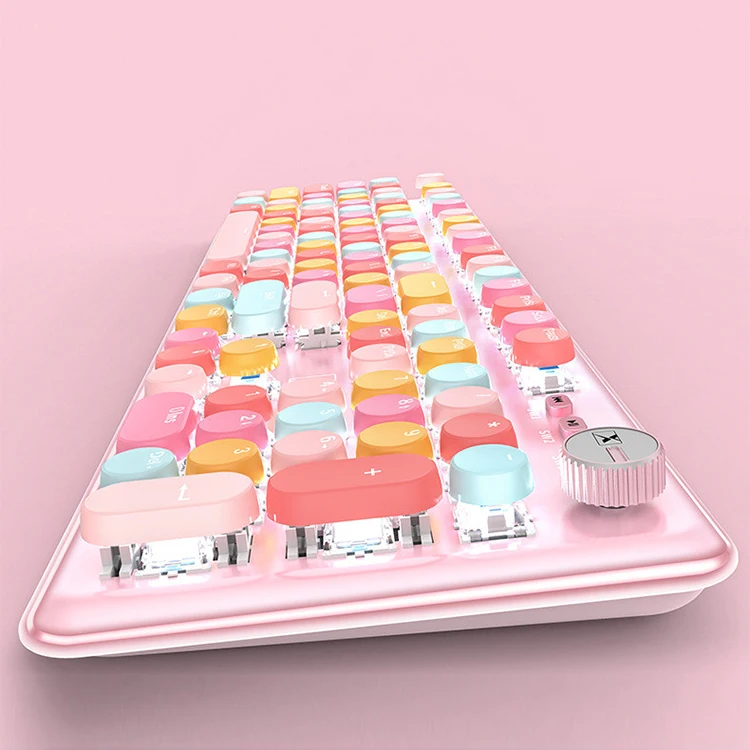 Custom Cheap Gaming USB Type Writer Mechanical Keyboard And Mouse  Combo Kit And Mouse