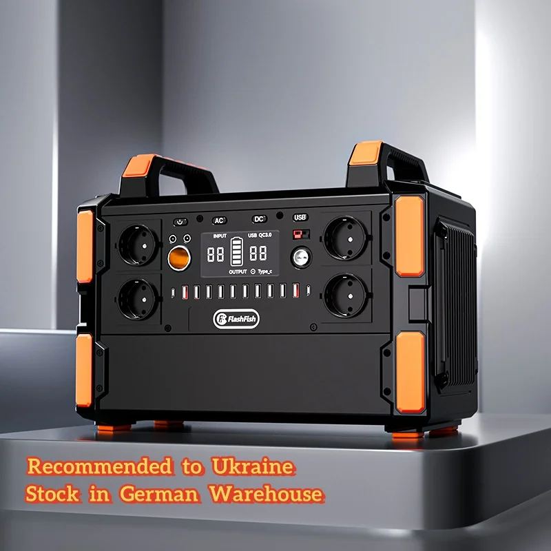 Flashfish China Wholesale Price 1000 Watt  Charging Rechargeable Pure Sine Wave 1000w Portable Power Station for Camping