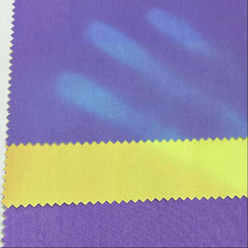 high quality polyester temperature sensitivity colour change thermochromic fabric