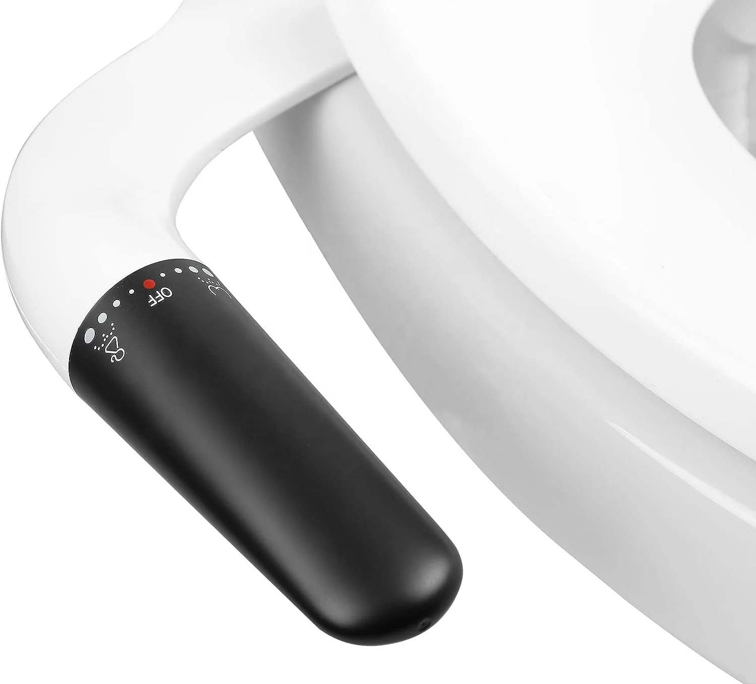 Новое сверхтонкое насадка для биде двойные сопла изогнутые насадки туалетного с насадкой самоочищения