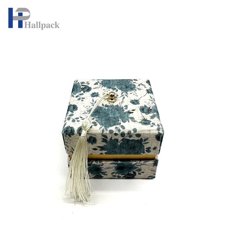 Hot Sale Customized Recycled Cardboard Packaging Box Flannel Paper Boxes for Gift