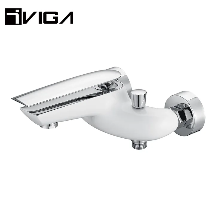 High Quality Wholesale Modern Bath Mixer Polished Chrome Faucet Bath Shower Mixer