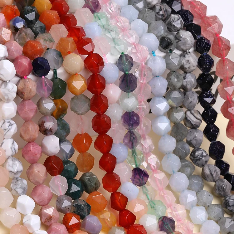 Wholesale 6mm 8mm 10mm DIY Tiger Eye Accessories Loose Natural Stone Beads Aventurine Crystal Jade Beads For Jewelry Making