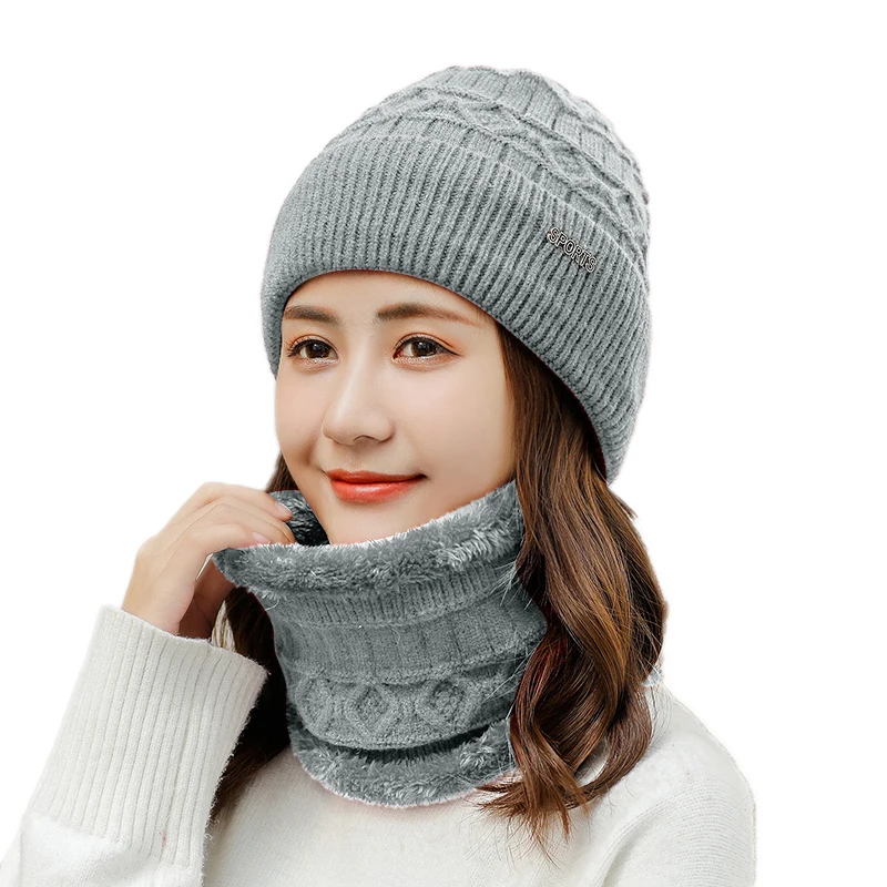 New Model Autumn Winter Keep Warm Adult Hat Fashion Women Winter Knitted Hat For Women