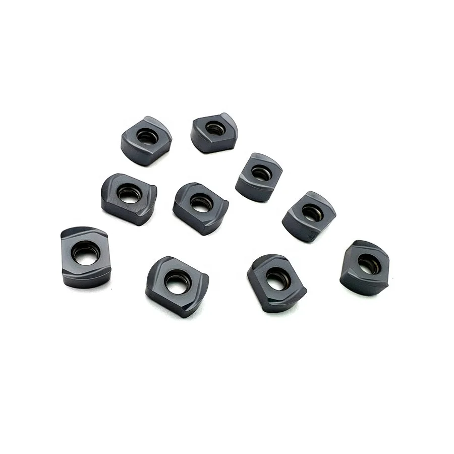 Tungsten Carbide CNC Milling inserts BLMP0603 0904   for cutting steel ,cast iron ,aluminium materials