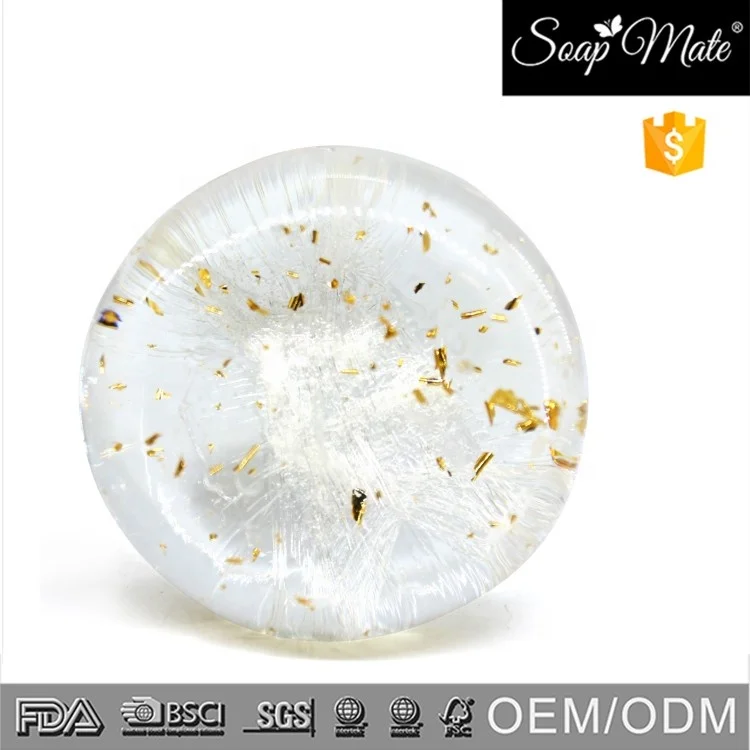 Skin Lightening Anti Wrinkle Moisturizing Essential Oil Against Allergies Amino Acid 24k Gold Face Natural Soap