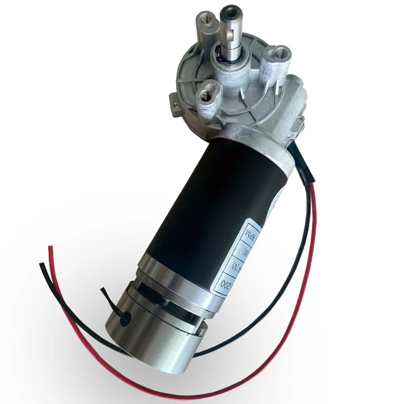 Custom Electric Brake Motors 30W 80W 150W 80Kg.Cm Torque 12V Dc Gear Motor For Conveyor Belt