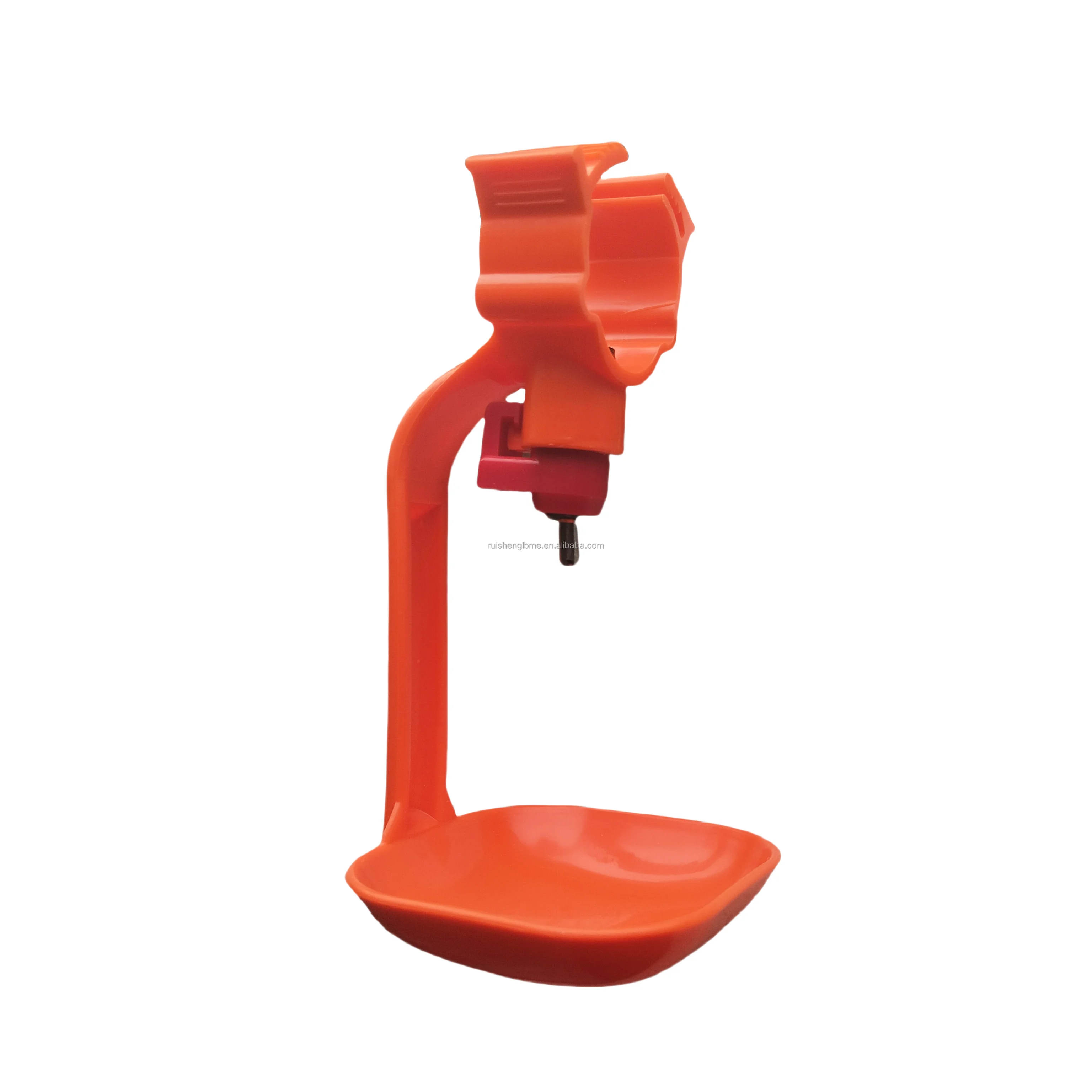Wholesale Poultry Farming Equipment No Waste Ball Valve Water Plastic Broiler Nipple Chicken Drinker Stainless Steel Core RS-43