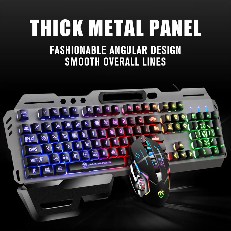 Best Sell Desktop 104 Keys With Hand Rest Waterproof Mechanical Gaming Keyboard