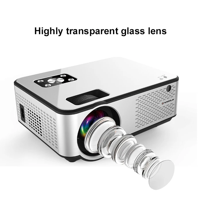 [AliExpress hot sales Projector] Cheerlux  hd lcd Projector with  wireless wifi  for home theater projector