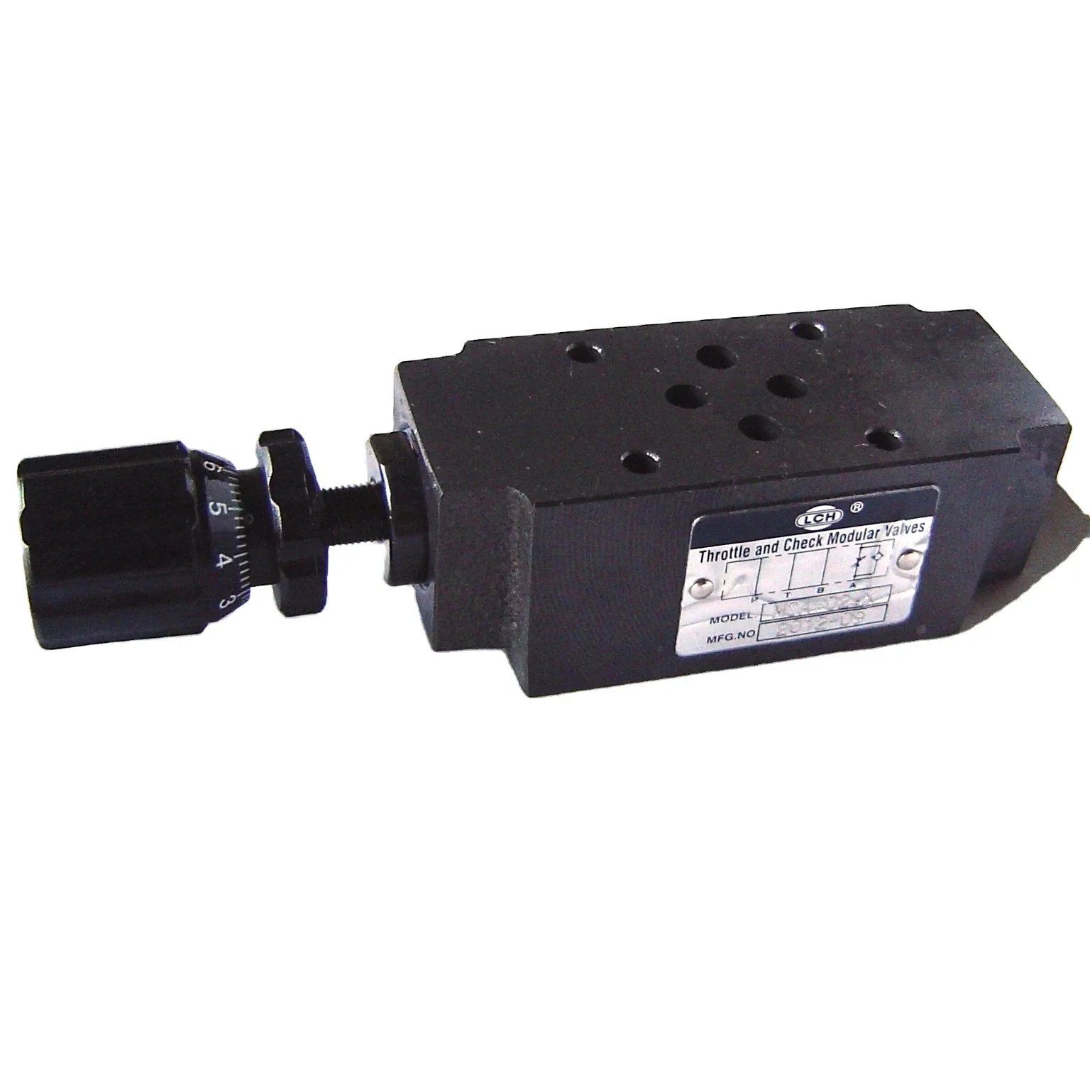 LCH hydraulic throttle with check valve MSA Chinese manufacturer hydraulic valve