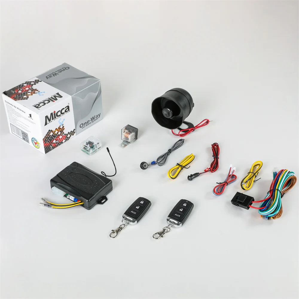 Manufacturers 12V Car Alarm Passive Car Engine Start Stop Door Window Start Automotive Car Alarm