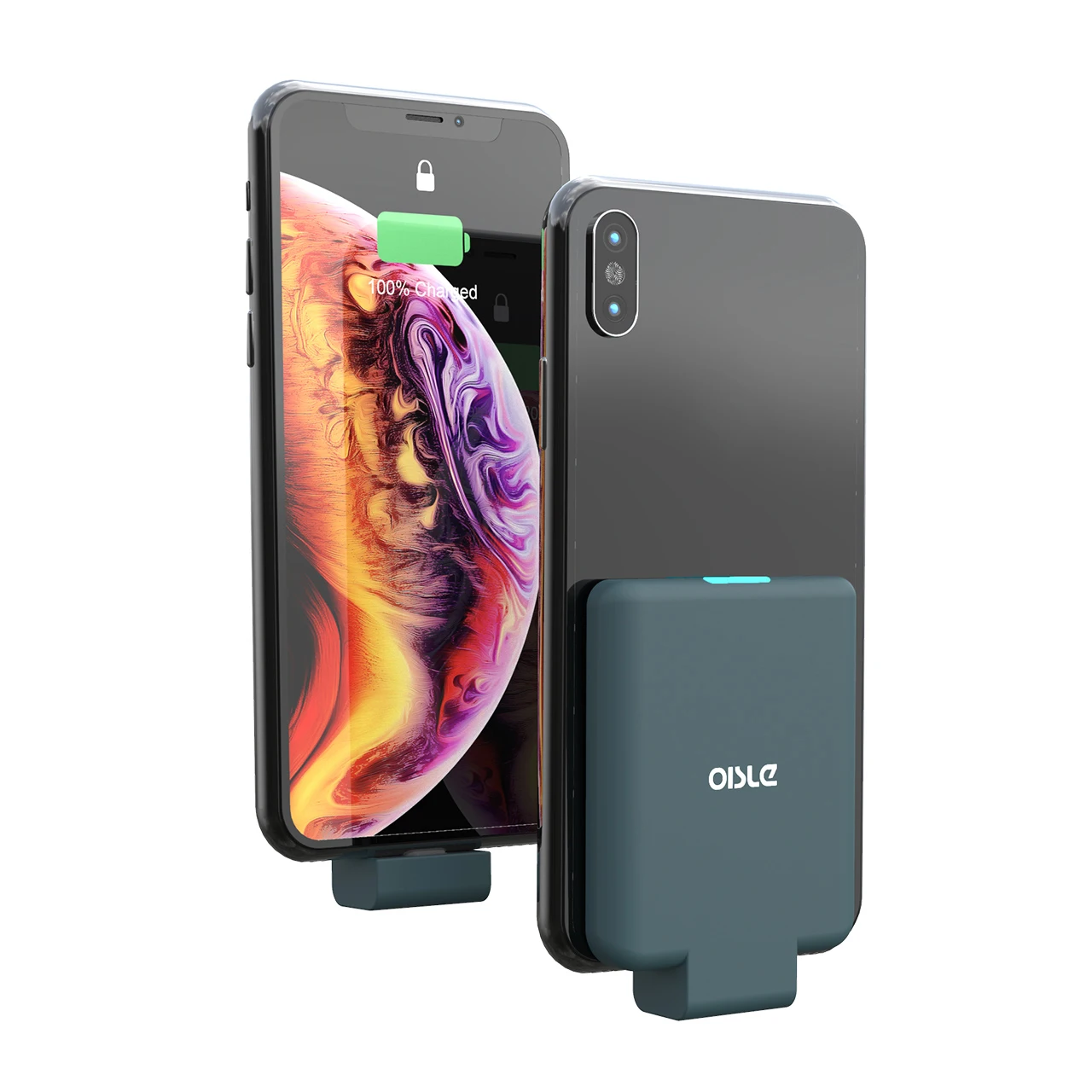 
OISLE battery powered cell phone charger Pocket charger 24 hour portable charger 