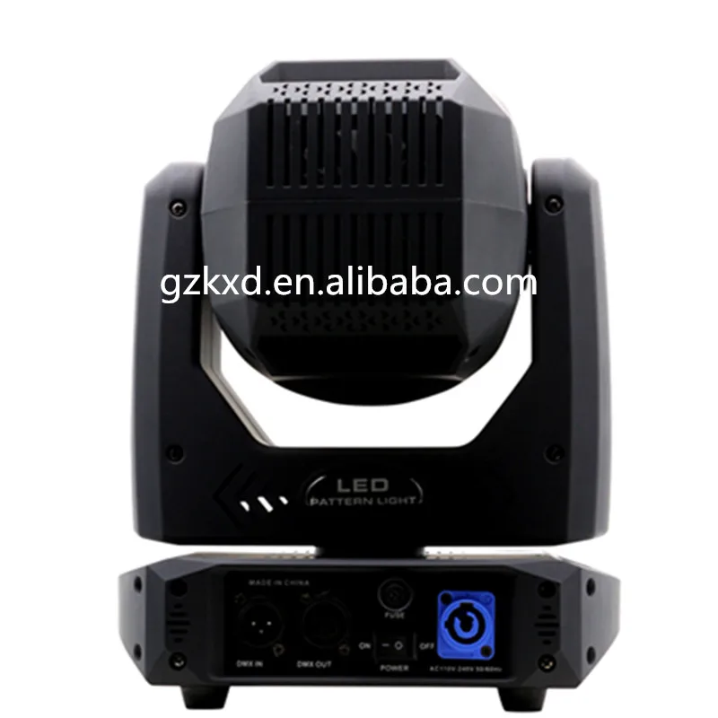 Сценический прожектор с движущейся головкой и эффектом гобо 120 Вт dmx512 вращающийся для диджея вечеринки профессионального шоу