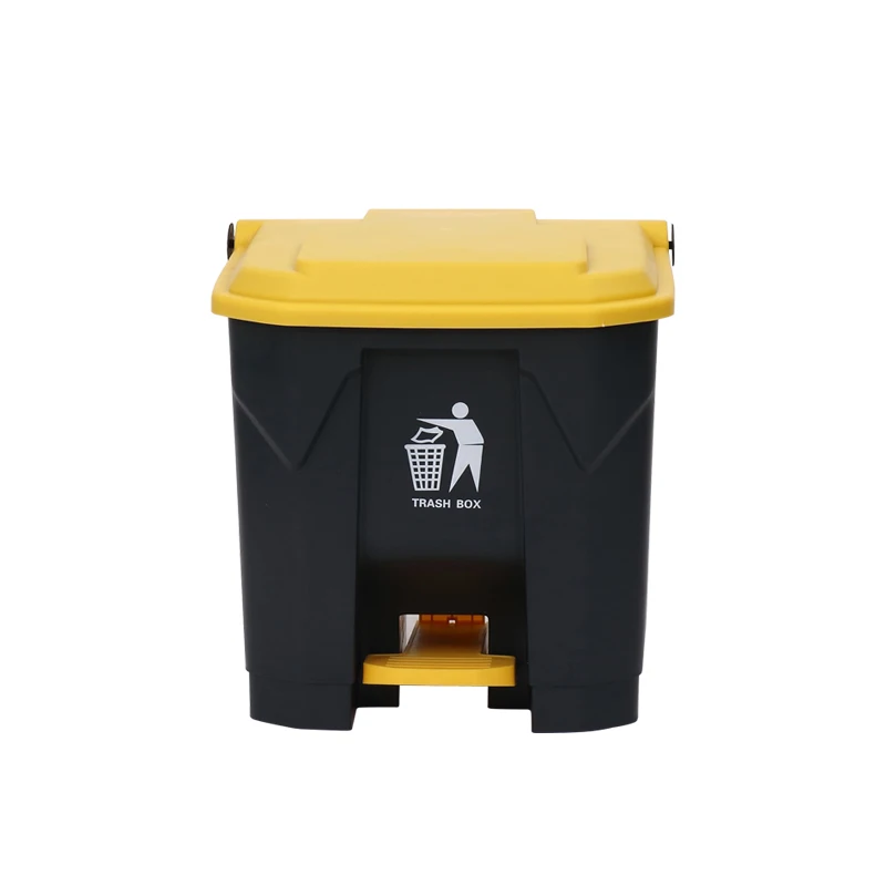 Hot Sale Outdoor Recycling Plastic Foot Pedal 15L/20L/30L/40L/50L/60L Garbage Can Trash Bin