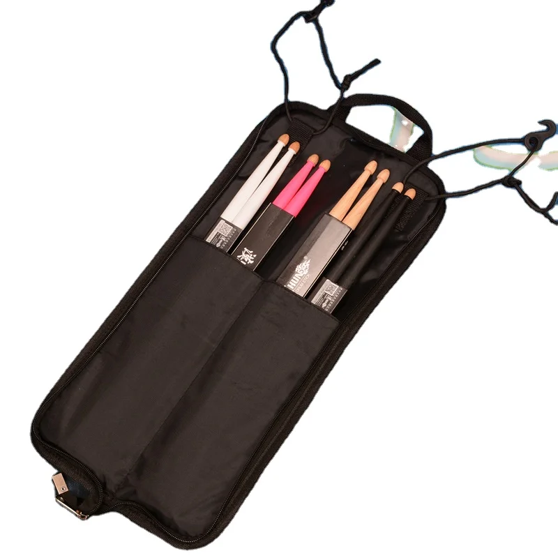 Portable Oxford Cloth Thickened Drum Sticks Bag Side Drum Stick Storage Bags Holder Waterproof Drumsticks Bag