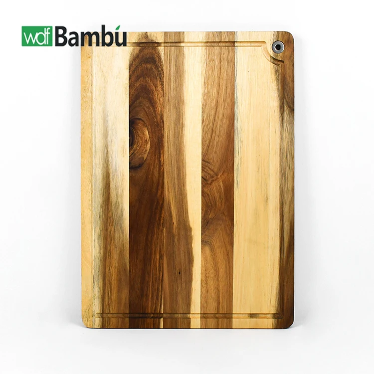 WDF Factory Wholesale tabla de madera para cocina tagliere legno steak commercial chopping board wood cutting board for kitchen