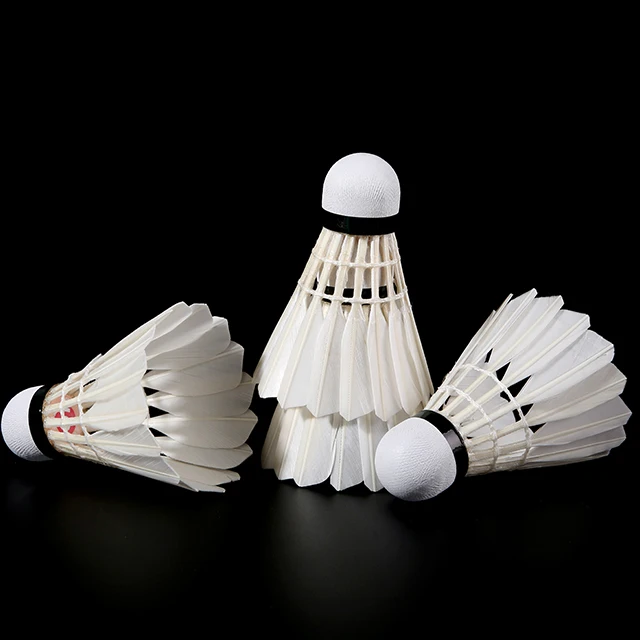 training duck feather badminton shuttles