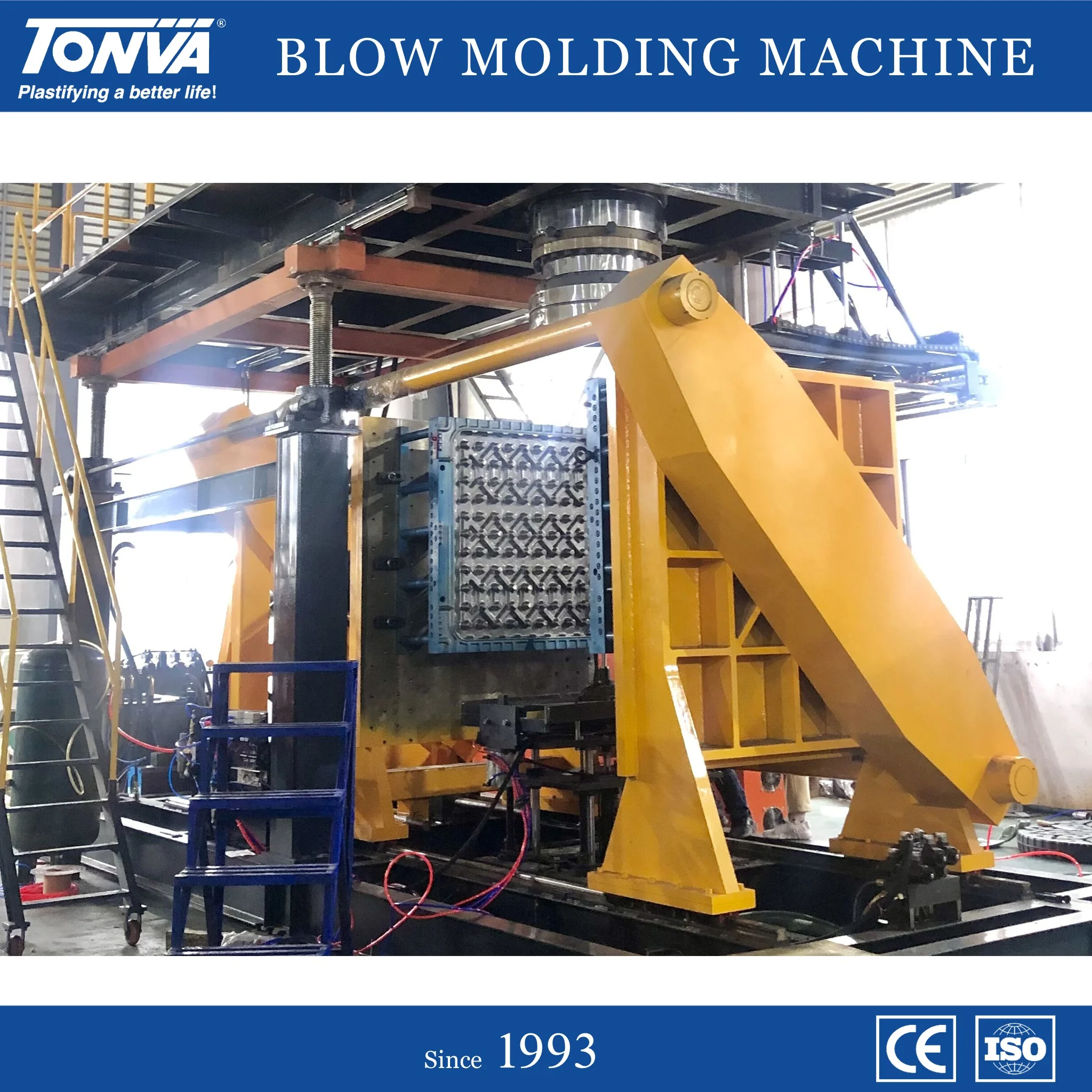 1000L Accumulator Head Blow Molding Plastic Pallet Machine