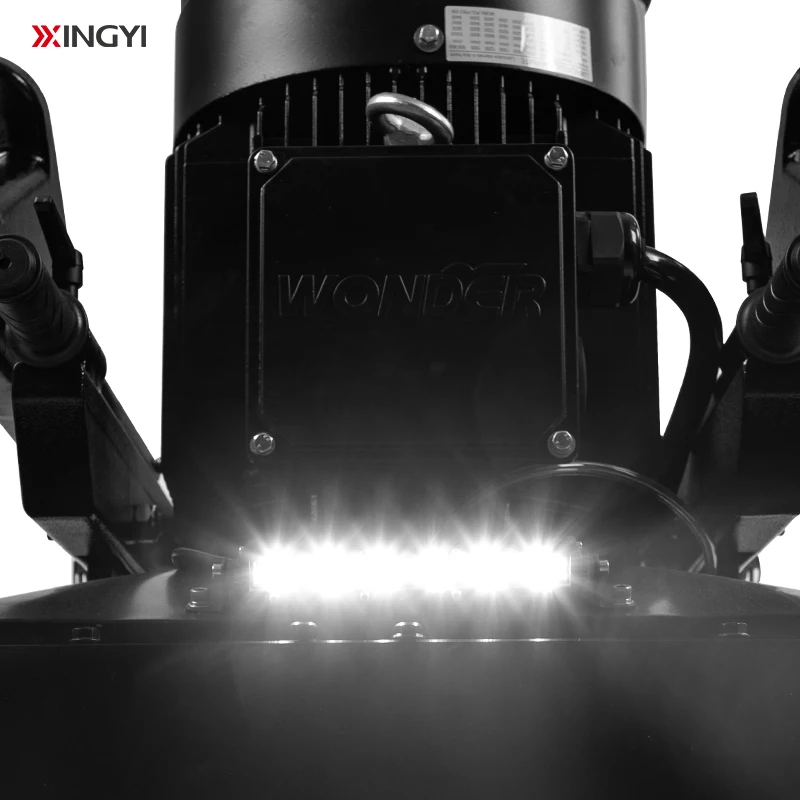 700mm Heavy Duty 4 Heads 15KW Self-propelled Concrete Floor Grinder Machine