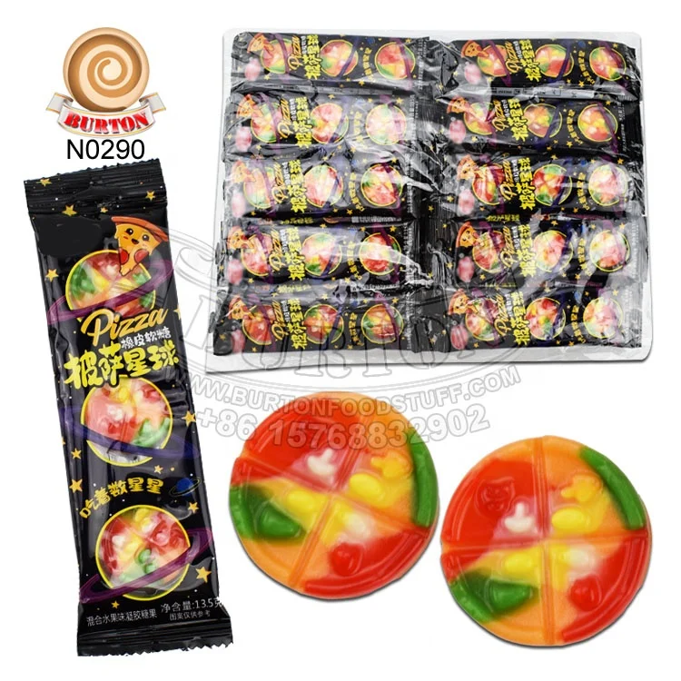 Горячая Распродажа 3D мяч мягкие конфеты с наполнителем jelly jam