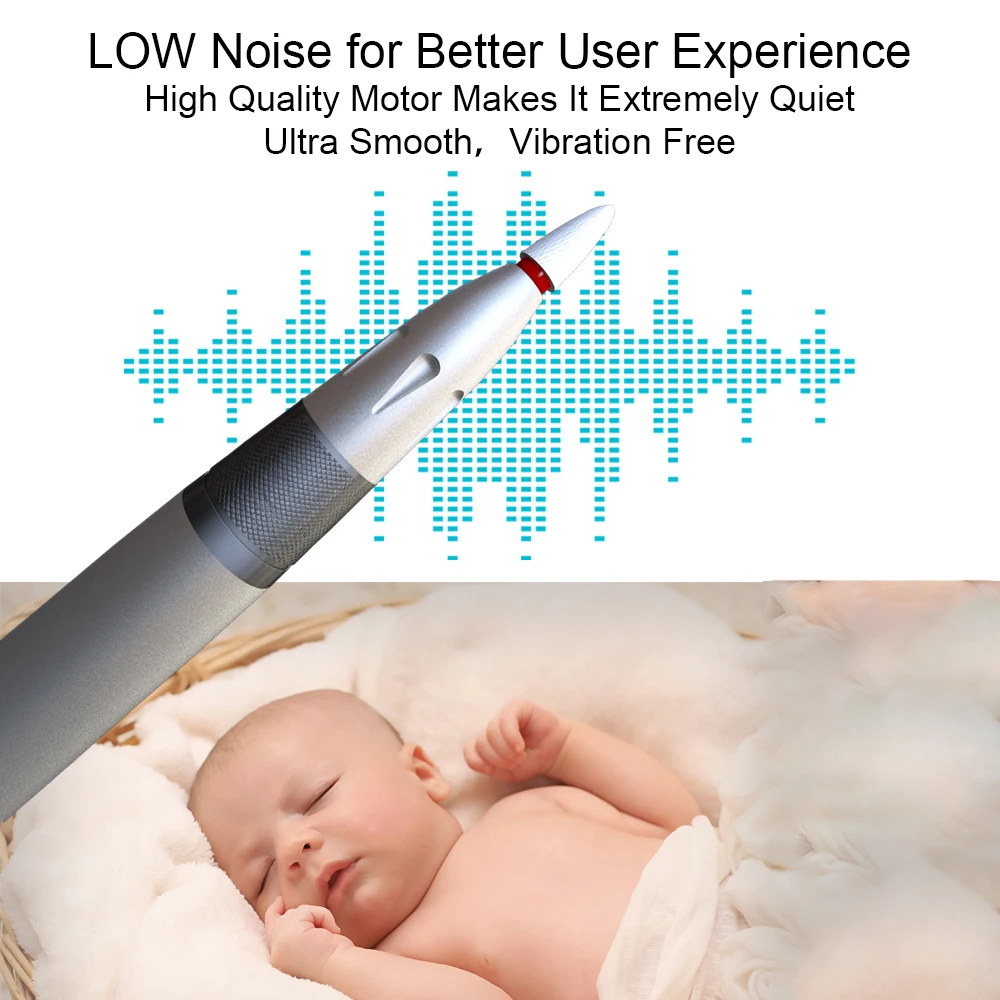 Лидер продаж 2021, Беспроводная портативная шлифовальная машина для ногтей, 30000 об/мин, электрическая дрель для ногтей