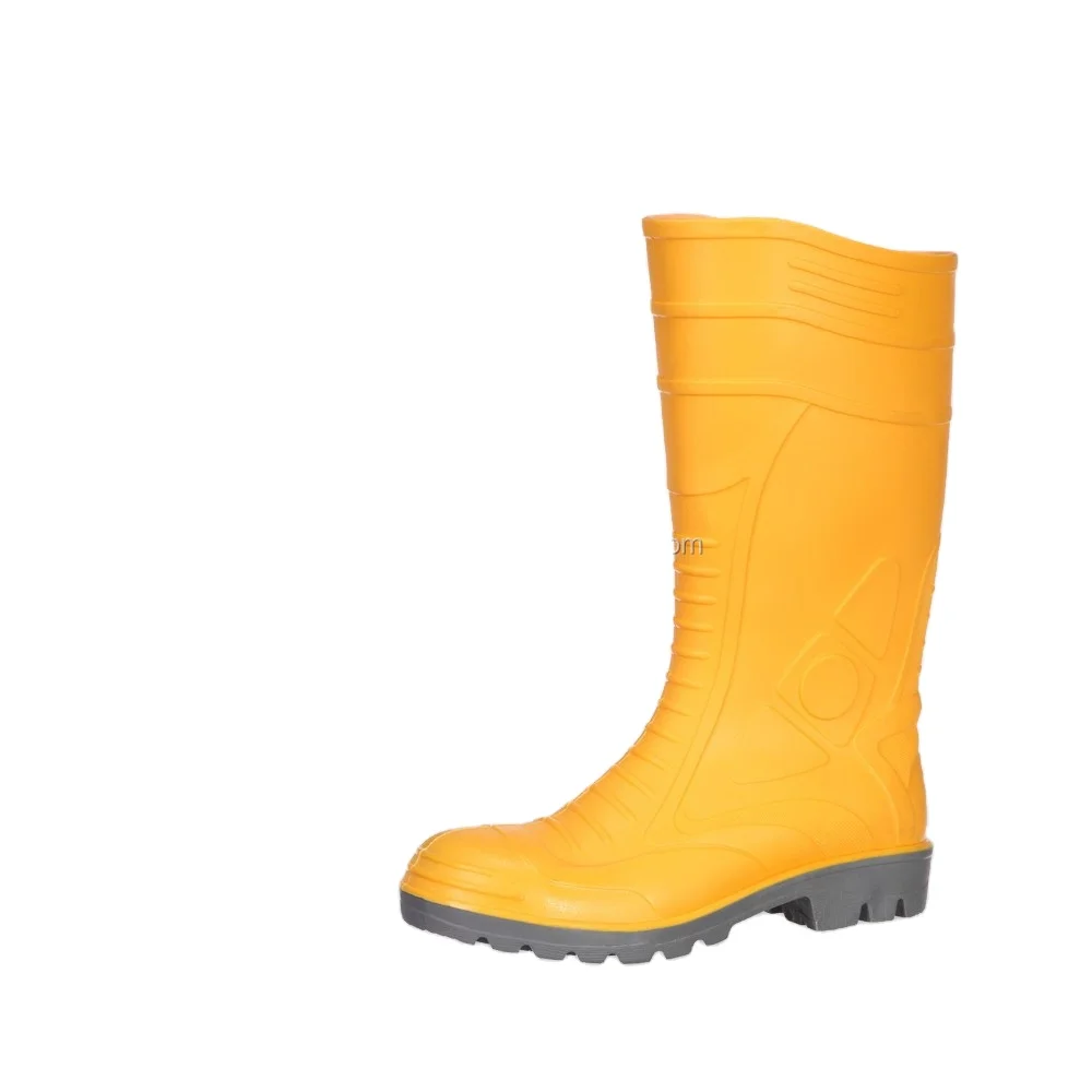 hot sale shoe fashion rain rubber safety boots