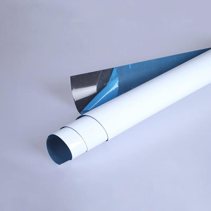 Wholesale Customized Size Shapes White PET Write Film Magnetic Whiteboard Film Sticker For Glass