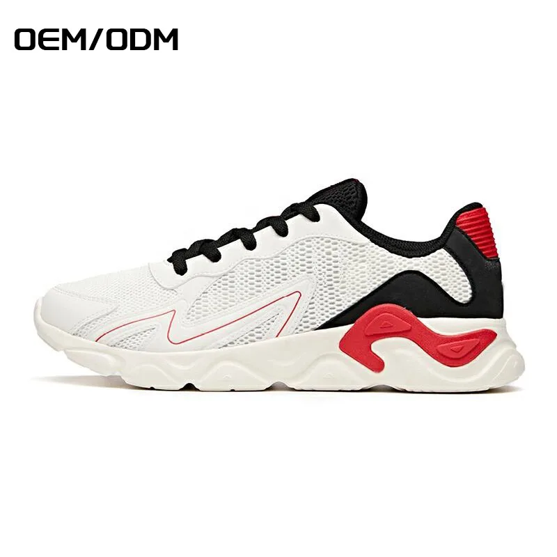 JIANER China New Style Lightweight Non Slip Breathable Mesh Men Sports Sneaker Trail  Running  Shoes