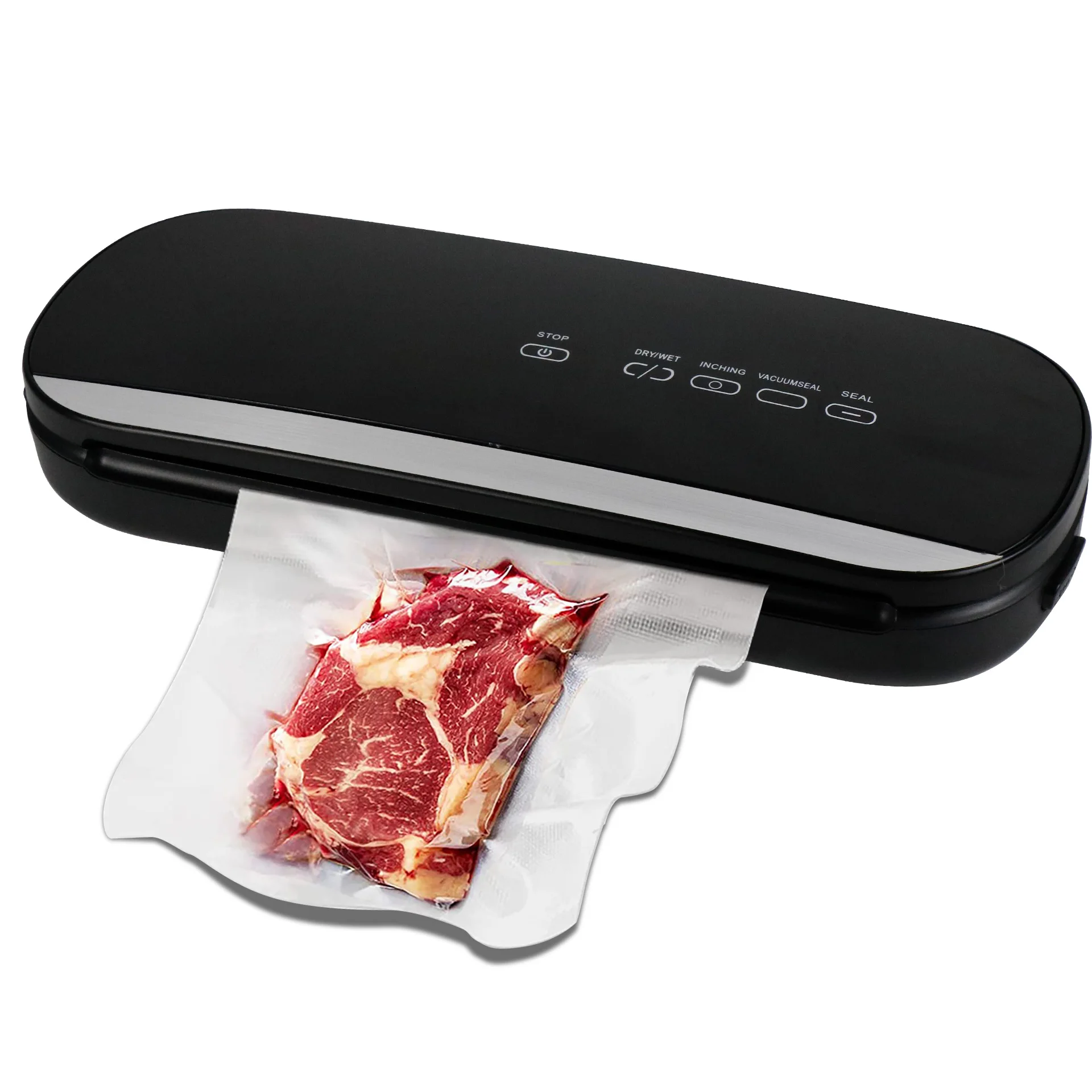 Портативная упаковочная машина OOTD для сохранения пищевых продуктов, многофункциональная банка, Ручной вакуумный упаковщик