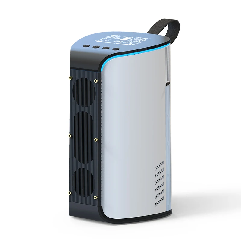 500Wh portable solar power system with solar panel charged by sunlight or wall outlet SKA700T sungzu