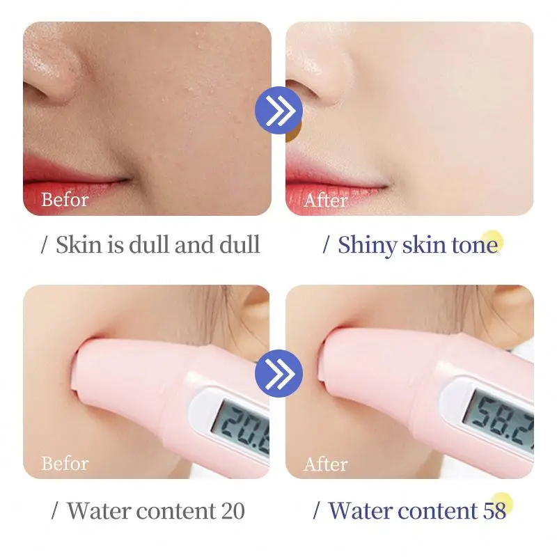 OEM ZOZU korean hydrogel seaweed snow clover face care moisturizing skin rejuvenation water beauty nourishing facial sheet mask