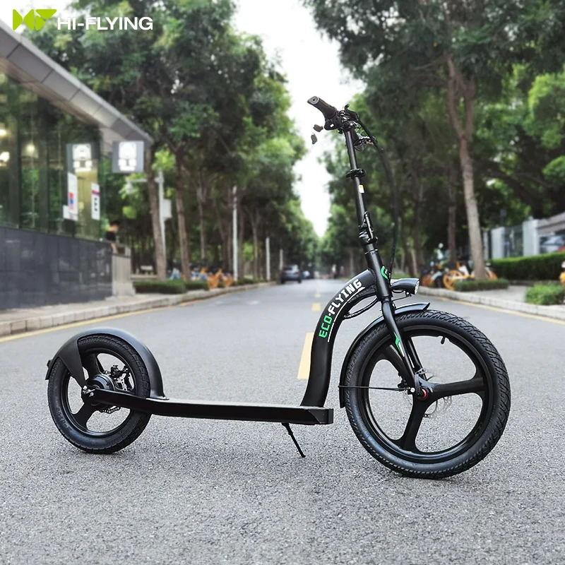 Wholesale China factory OEM ODM 350W 10Ah off road electric scooter big wheel folding e scooters