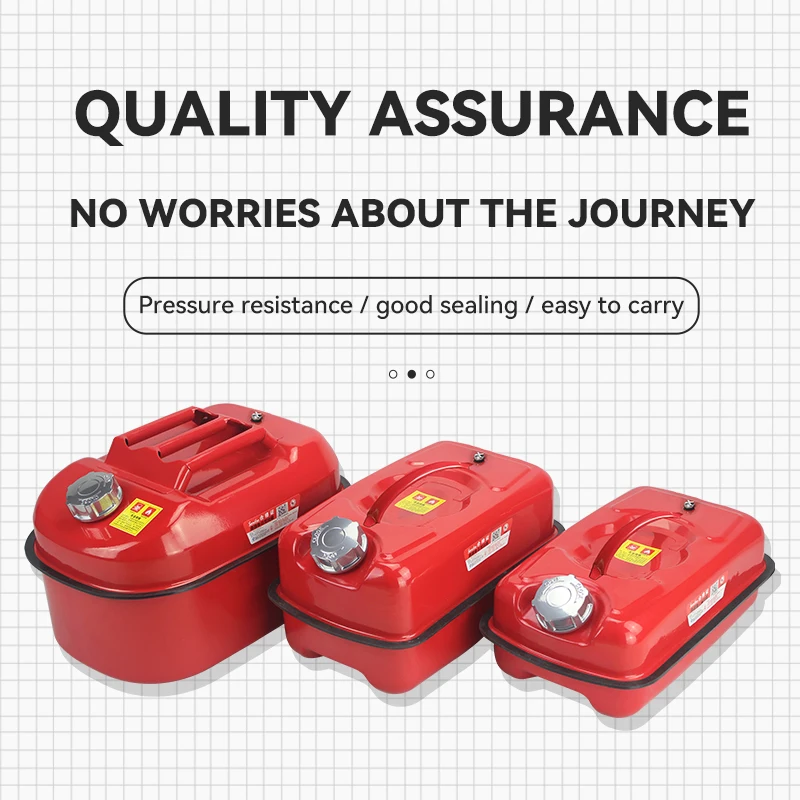 American-Type Stainless Steel Jerry Can Oil Drum 20 Liter Jerry Can Aluminum Reserve Fuel Tank 20 Liter Fuel Tank