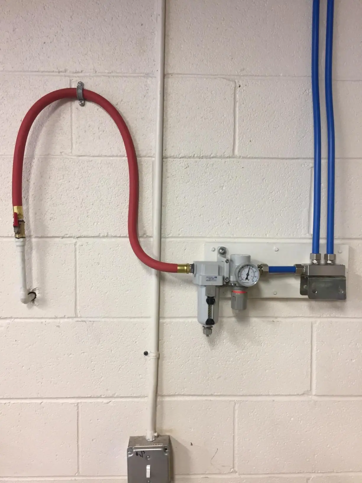 Air Compressor Accessories Kit Piping System1/2 inch x 100 feet HDPE-Aluminum Air Compressor Hose set