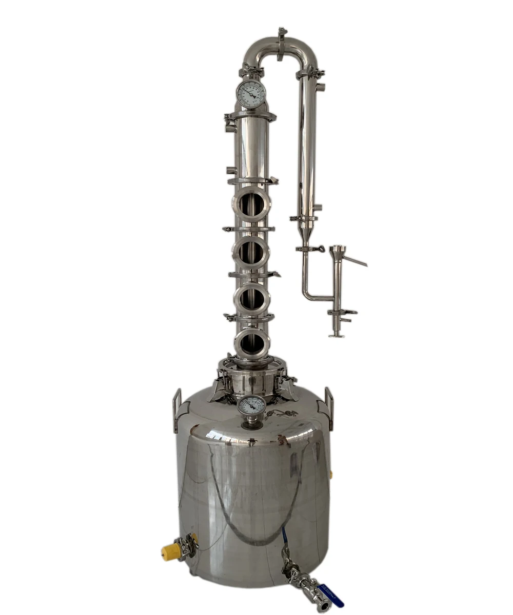 50L 100L 200L brewing capacity for  vodka distillery distiller complete kit