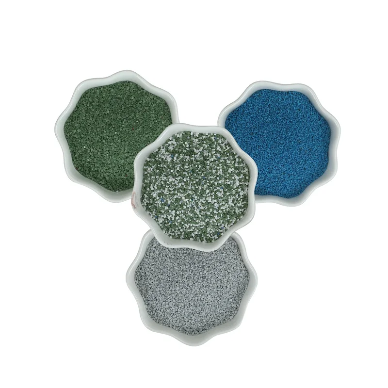 Industrial grade sintered colored sand for pavement gold colorful sand blast model fine colored kinetic sand