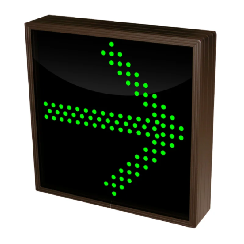 solar powered LED display illuminated traffic road sign highway Lane indicator sign led traffic signs