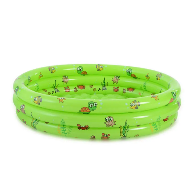 
Wholesale Hot Selling Three-ring Printing Marine Ball Pool Inflatable Baby Tub 