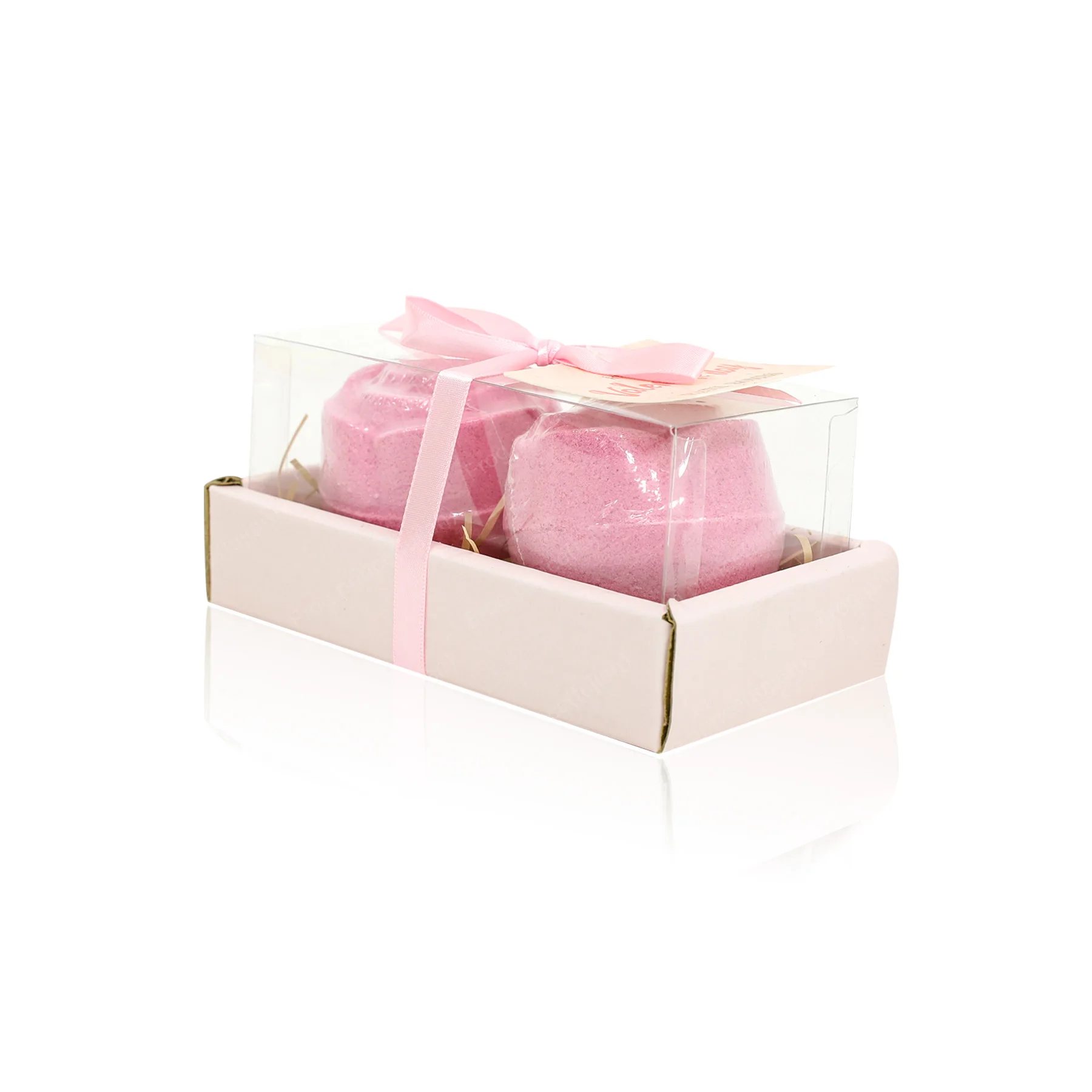 
Valentine day gift bath and body spa skin care rose bath bomb gift set box for her 