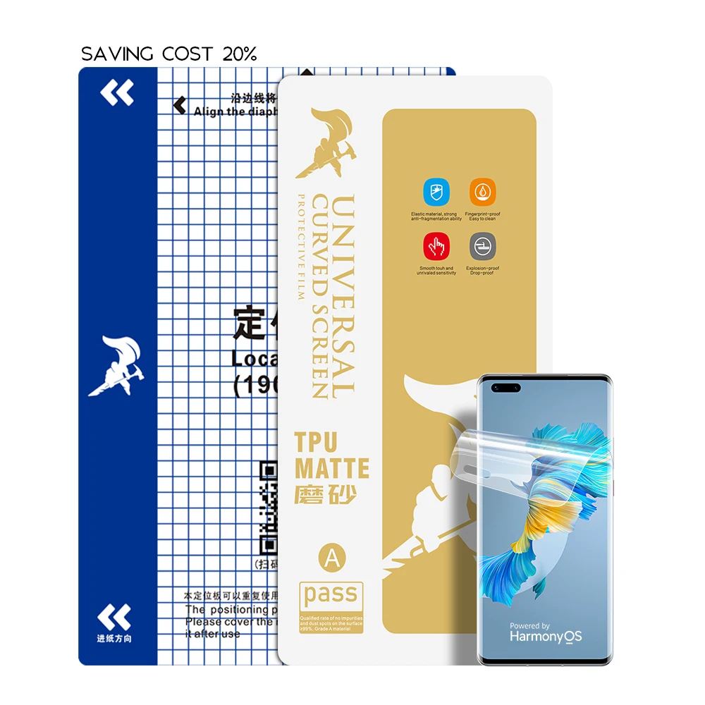 Supplier Price Hot 9H Matte Screen Protector Film Roll Tpu Nano Films Machine Hydrogel Material