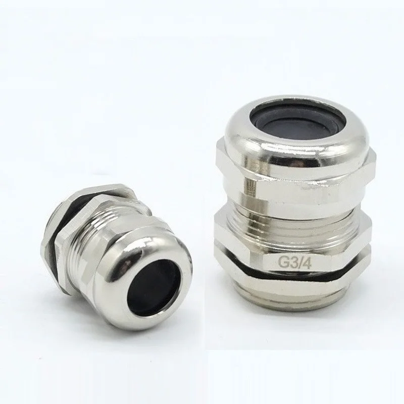 Прямая продажа, прочные металлические кабельные входные железы, пылезащитные водонепроницаемые латунные кабельные втулки, поставщик