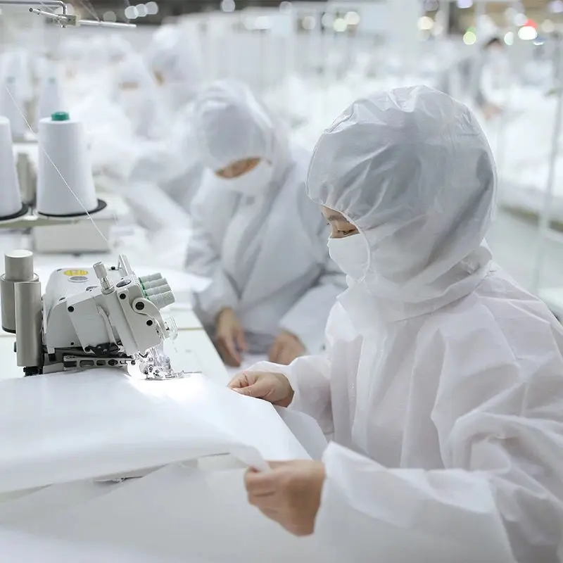 
Ihigh Quality and Practical Solation Gown Disposable Disposable Gowns Fda Disposable Class I 1 YEAR Online Technical Support 