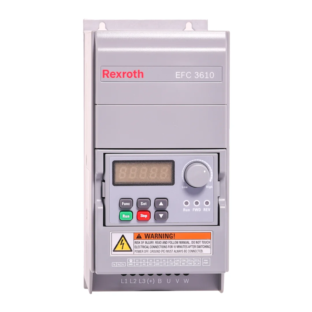 Manufacturer of three-phase AC frequency converter general variable frequency vfd Rexroth EFC5610-0K75-3P4-MDA-7P-NNNNN-NNNN