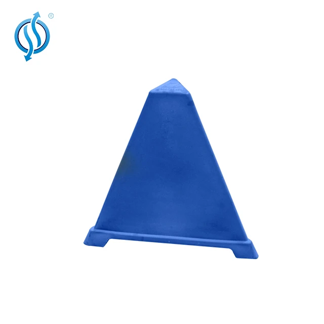 pyramid cone Green 90cm height  Adhesive Sticker PE Traffic Cone For road Safety Customized Colors