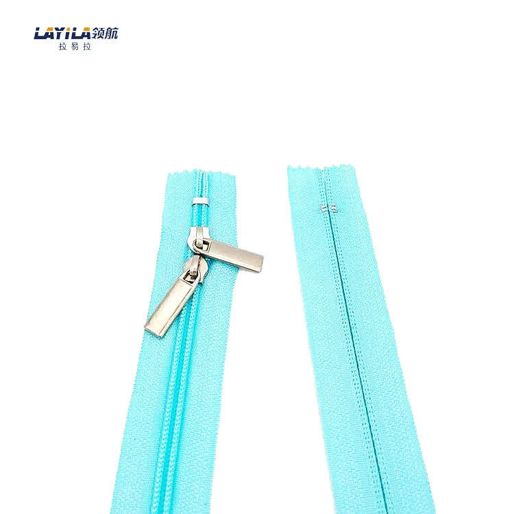 Heavy Duty Long Chain Nylon Zipper For Jackets