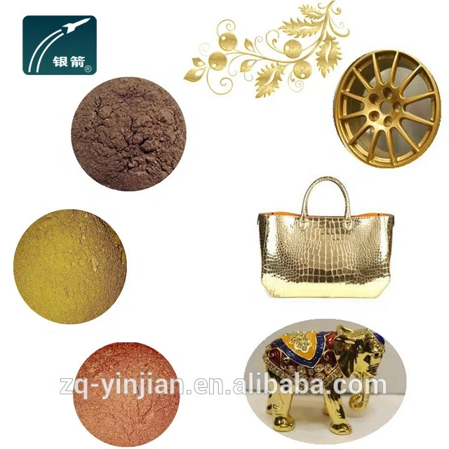 China Rich pale gold copper metallic powder for inks or plastics and coatings