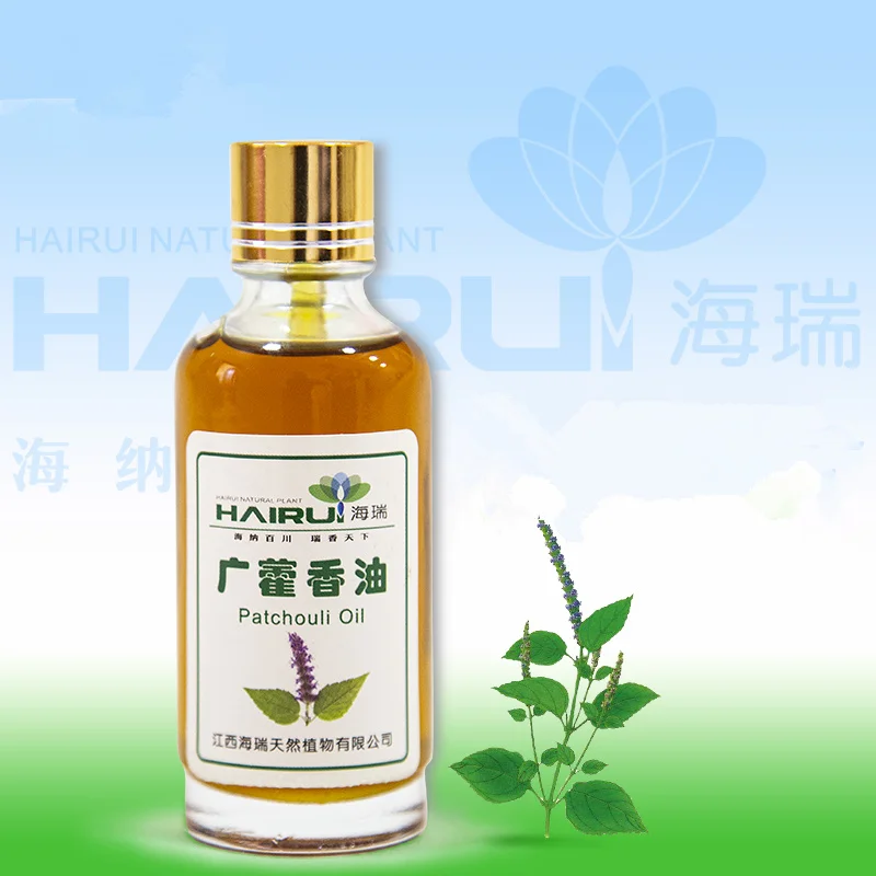 100% Pure Organic Patchouli Essential Oil Wholesale Free Sample Essential Oil Removing Acne and Mites Patchouli Oil